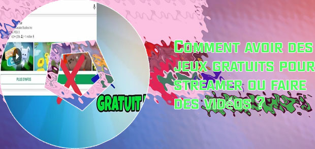 Avoir des jeux gratuits