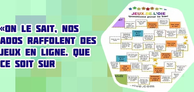 Jeu ado en ligne