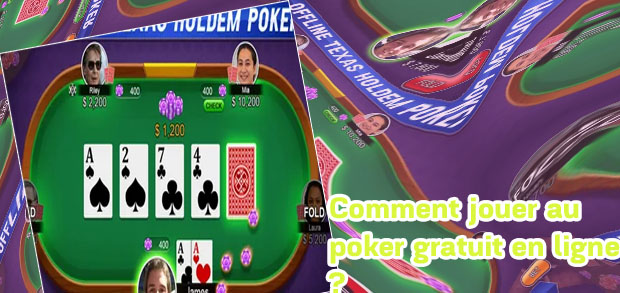 Jouer au poker gratuit en ligne